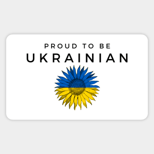 Proud to be Ukrainian Sticker